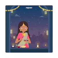 Celebration Greeting Sticker by Roposo