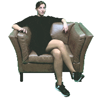 Sitzen Waiting Sticker by Sony Music Austria