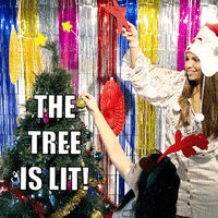 PublicisGIFmas happy christmas excited holiday GIF
