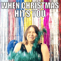 PublicisGIFmas happy christmas excited holiday GIF
