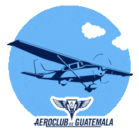 Fly Sticker by aeroclubguatemala