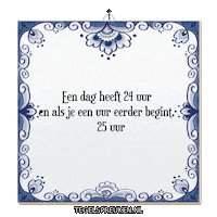 Focus Planning Sticker by Tegelspreuken.nl