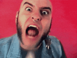 Angry Punk Rock GIF by Medalla