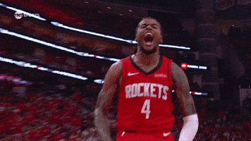 Shocked Houston Rockets GIF by NBA