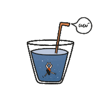 Water Swim Sticker