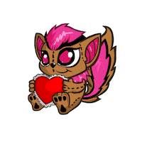 I Love You Hug Sticker by Neopets