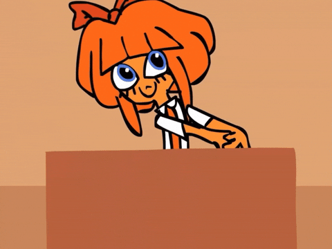 Ongezellig Blinking GIF