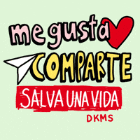 Compromiso Me Gusta GIF by DKMS – WE DELETE BLOOD CANCER