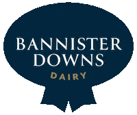 Logo Milk Sticker by Bannister Downs Dairy