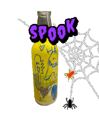 Halloween Monster Sticker by KaoruHironaka