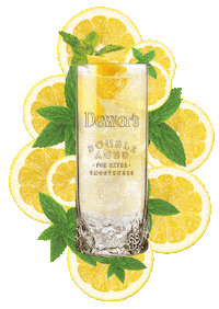 Orange Pattern Sticker by Dewar's