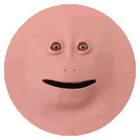 om nom nom eating Sticker