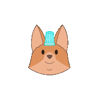 Cartoon Network Dog Sticker