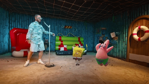 Spongebob Squarepants GIF by Tainy