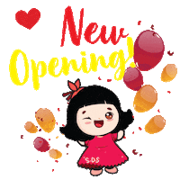 Happy Party Sticker by SDS A-LI