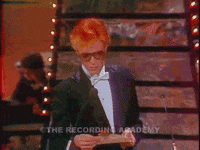 David Bowie Vintage GIF by Recording Academy / GRAMMYs