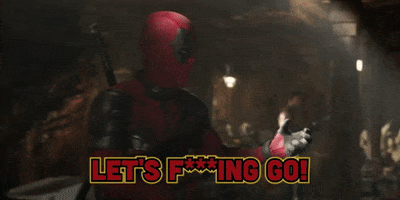 Lets Go Marvel GIF by Leroy Patterson