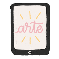 Lettering Ipad Sticker
