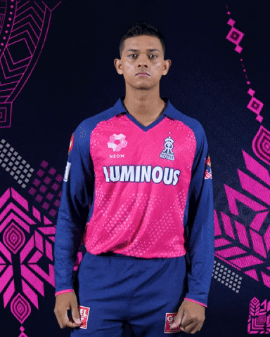 Keep Talking Halla Bol GIF by Rajasthan Royals