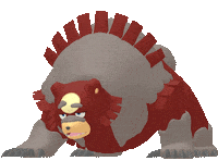faekmon pokemon ursaluna shiny ursaluna Sticker