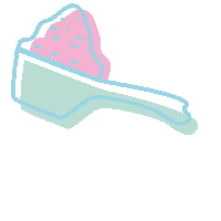 AlleviaMe beauty cosmetic scrub beauty mask Sticker