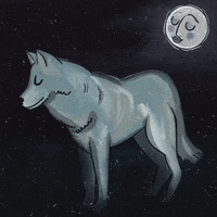 Howling Wolf GIF