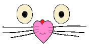 Cat Face Sticker by julia farkas