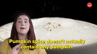 Pumpkin spice contains no pumpkin
