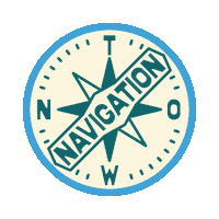 Navigation Sticker by Bestival