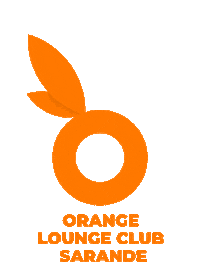 Club Orange Sticker by Escape With Me