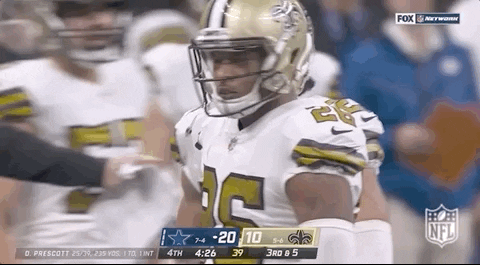 New Orleans Saints Football GIF by NFL