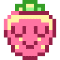 Rock Pixel Art Sticker