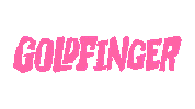 Goldfinger Sticker by Big Noise