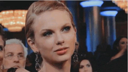taylor swift reactions GIF