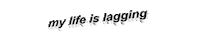 sad life Sticker by AnimatedText