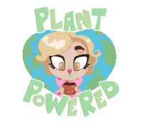 Go Vegan Stefania Ferrario Sticker