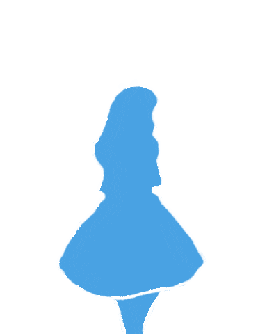 Alice In Wonderland Sticker by The Arise Box