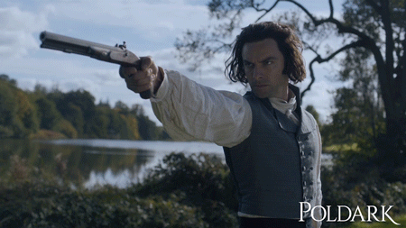 sad aidan turner GIF
