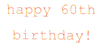 60Th Birthday Sticker by Alissandra