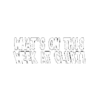 Whats On Sticker by Club 77 Sydney