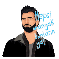 Poyraz Karayel Deli Sticker
