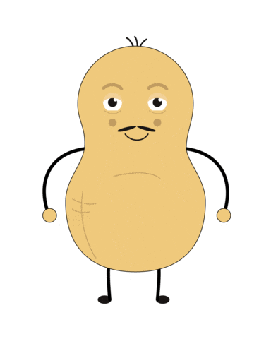 Peanut Pinda Sticker