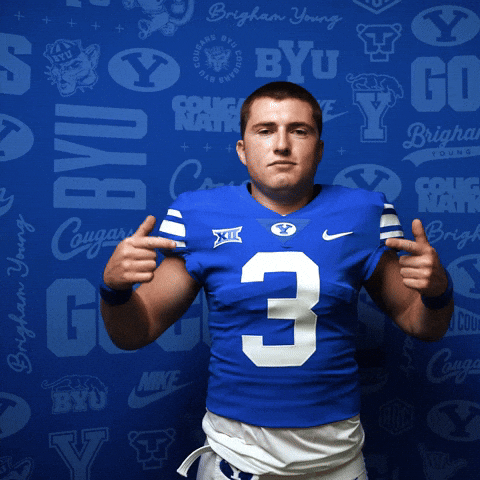 College Football Go Cougs GIF by BYU Cougars