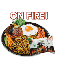 Korea Pedas Sticker by Lemonilo