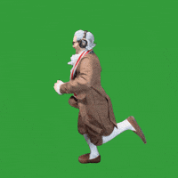 Old Man Running GIF