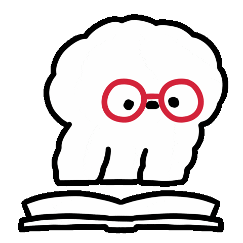 Dog Estudiar Sticker