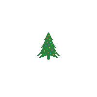 Christmas Tree Love Sticker