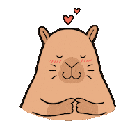 Capybara Sticker