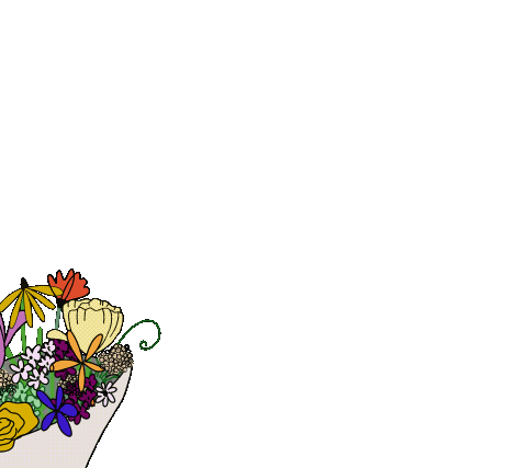 Flowers Czech Sticker