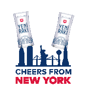 Friends Drink Sticker by yenirakiglobal